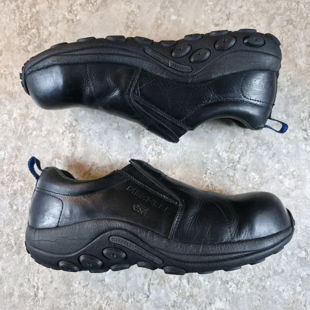 Merrell J099379 Jungle Moc Leather CompToe Work Shoes Mens 7.5 / Womens 9